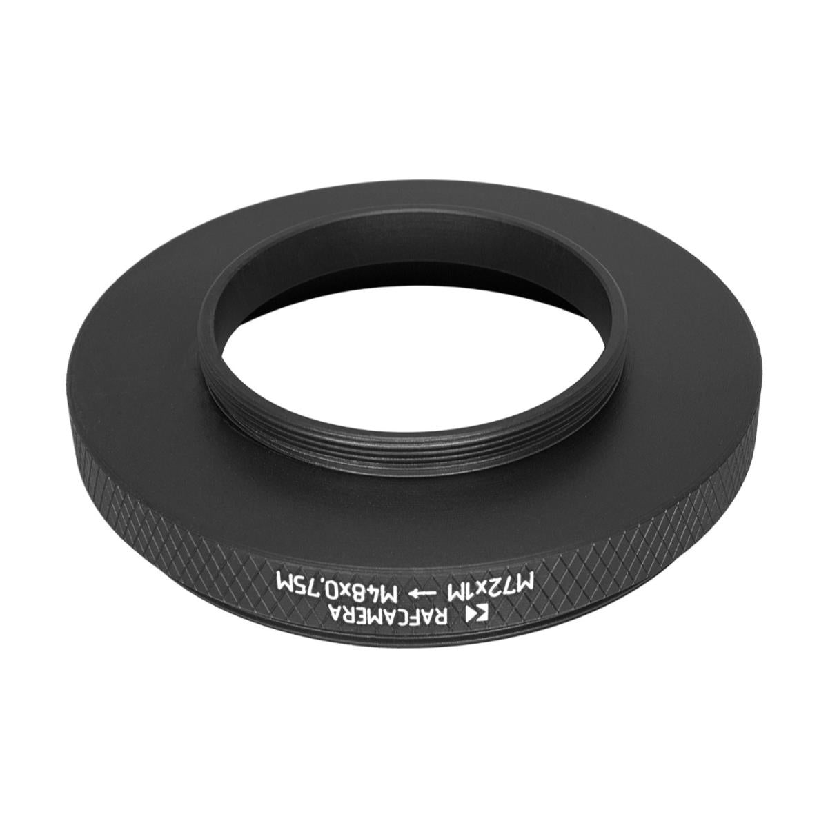 M72x1 male to M48x0.75 male thread adapter for Takahashi FSQ-106 telescope