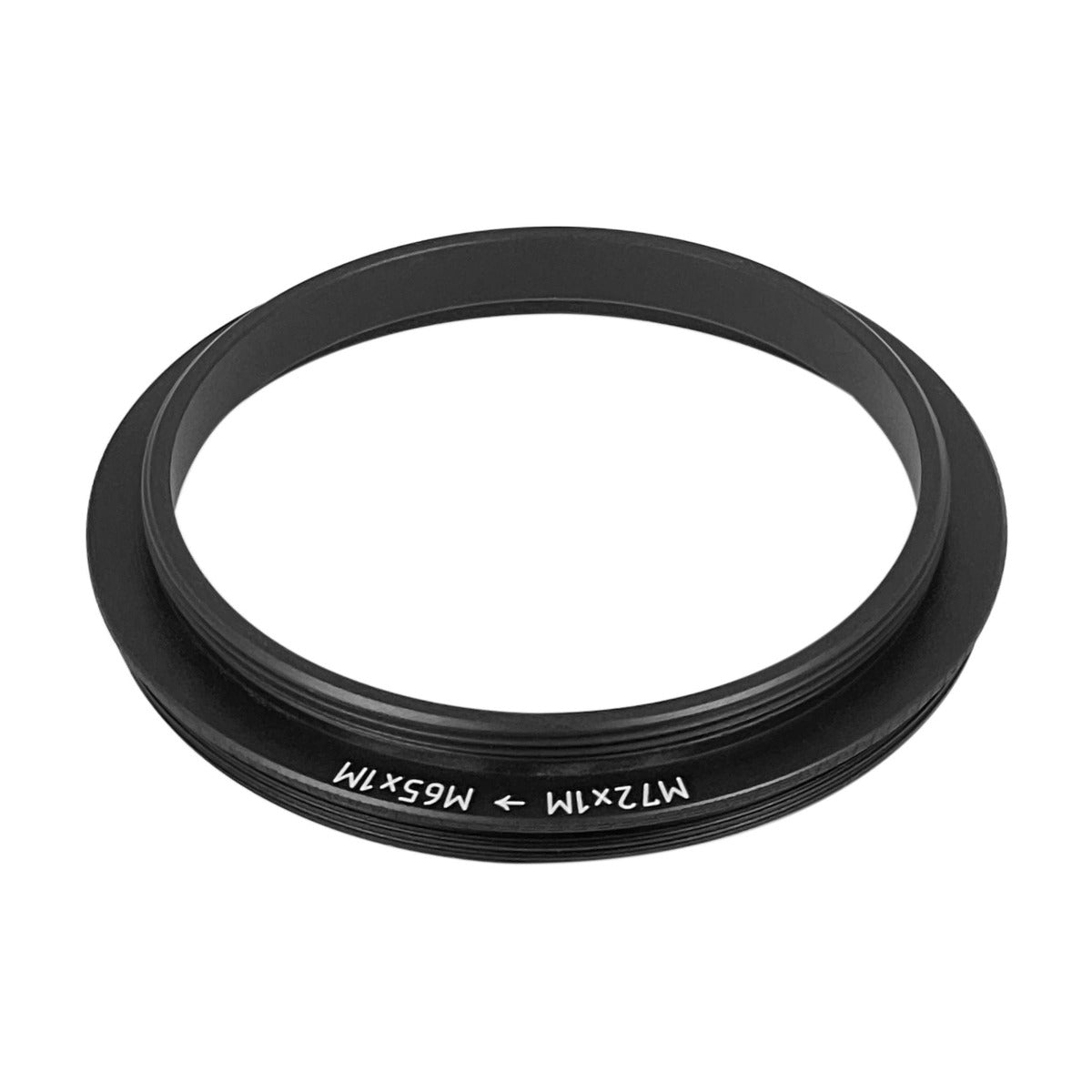 M72x1 male to M65x1 male thread adapter