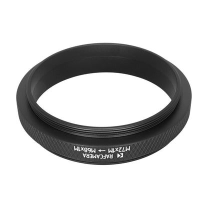 M72x1 male to M68x1 male thread adapter for Takahashi FSQ-106 telescope