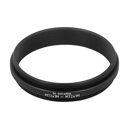 M72x1 male to M72x1 male thread adapter
