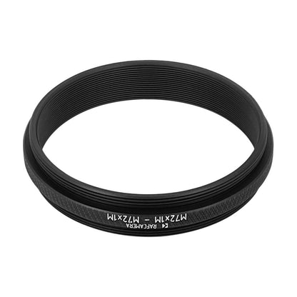M72x1 male to M72x1 male thread adapter