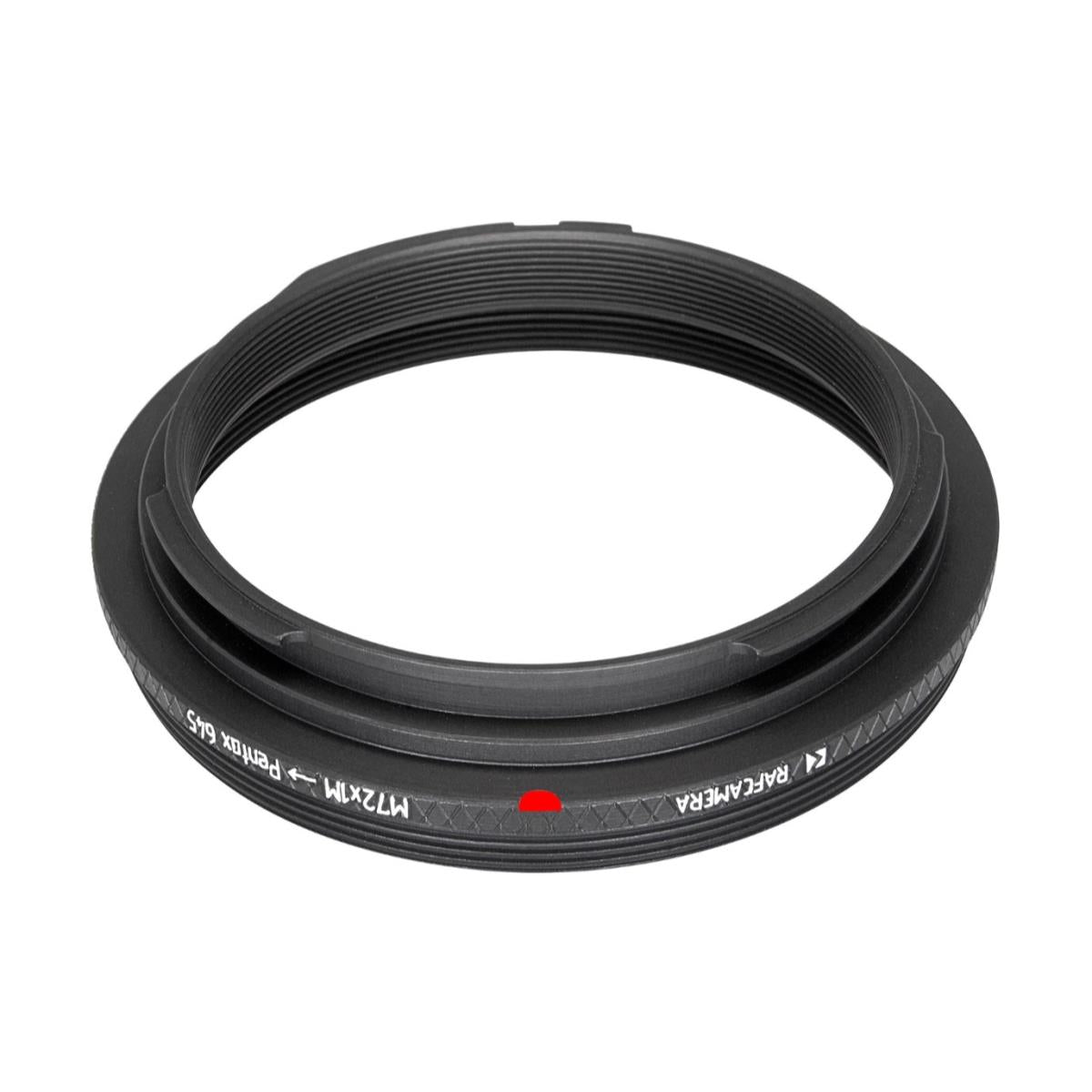 M72x1 male thread to Pentax 645 camera mount adapter, 3.03mm