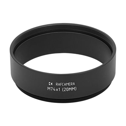 M74x1 thread extender (20mm)