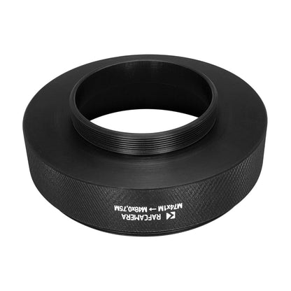 M74x1 male to M48x0.75 male thread adapter