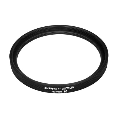 M75x0.75 female to M69x0.75 female thread adapter for VVD and Rapido FMJ