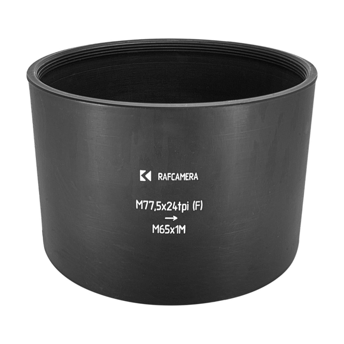 Aero Ektar lens to M65x1 male thread adapter