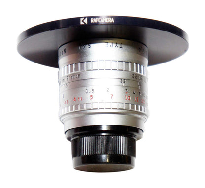 M39.3x0.7 male to M77x0.75 female thread adapter (39.3mm to 77mm step-up ring)
