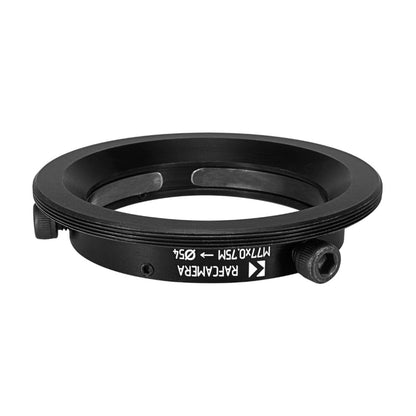 54mm clamp to M77x0.75 male thread adapter for Kowa Anamorphic 35 1.5x