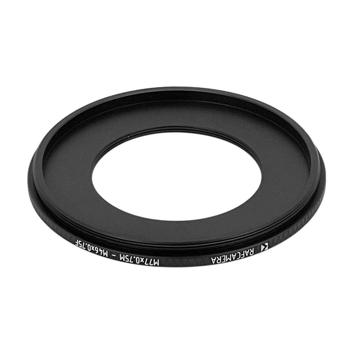 M77x0.75 male to M46x0.75 female thread adapter