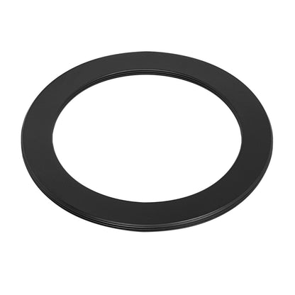 M77x0.75 male to M58x0.75 female thread adapter, flangeless