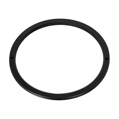 M77x0.75 male to M67.7x0.7 female thread adapter, flangeless