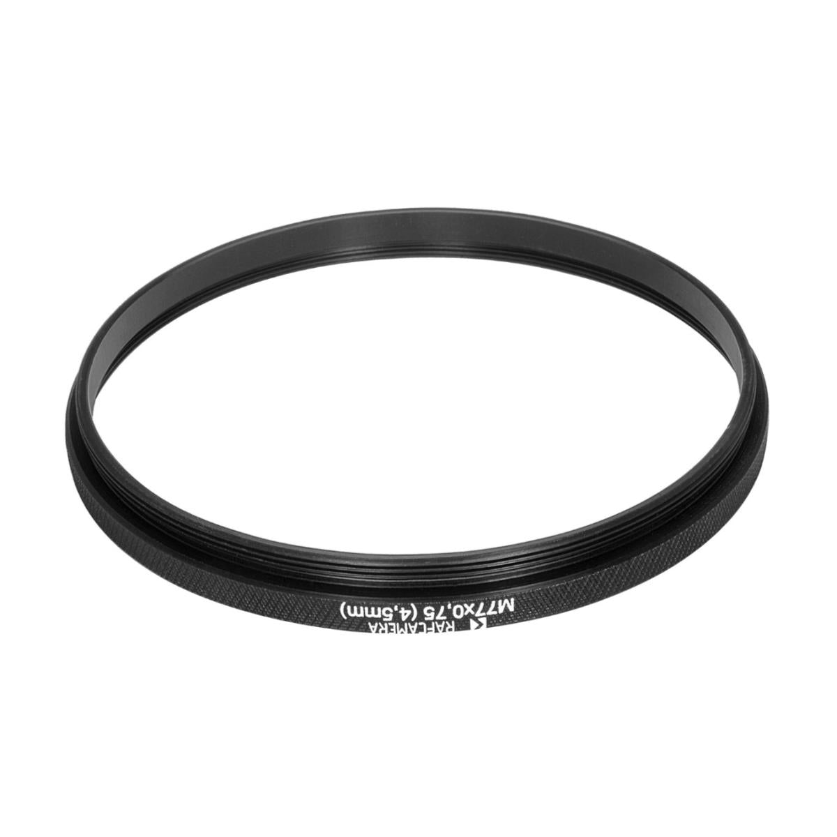 M77x0.75 male to M77x0.75 female thread adapter (4.5mm extender)
