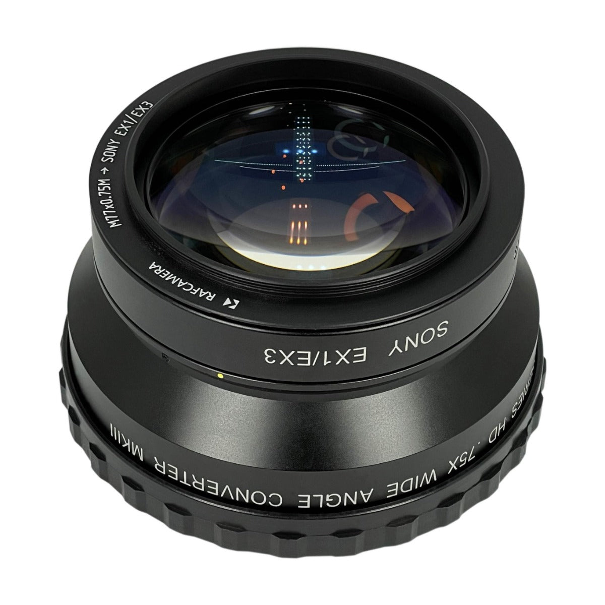 M77x0.75 male thread to Sony EX1/EX3 mount adapter for Century Pro HD 0.75x