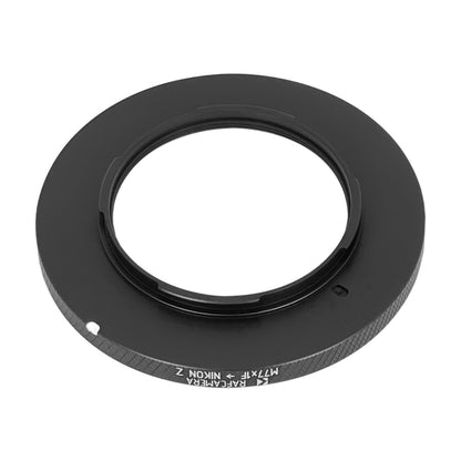M77x1 female thread to Nikon Z camera mount adapter