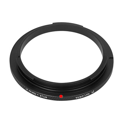 M77x1 female thread to Pentax 67 camera mount adapter