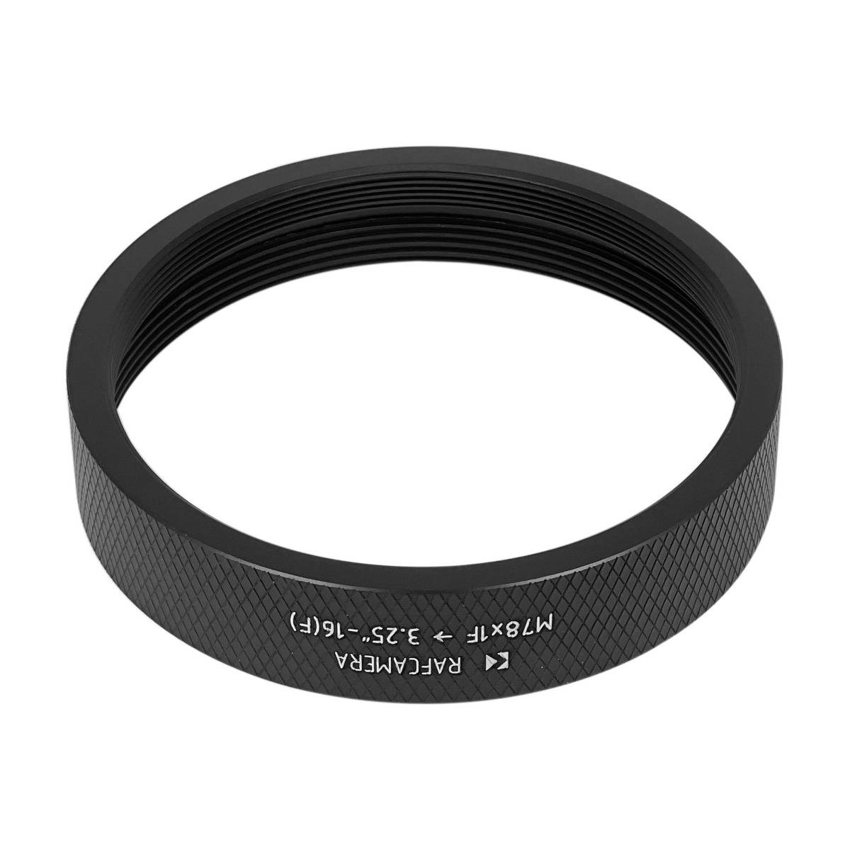 M78x1 female to 3.25"-16tpi female thread adapter