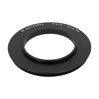 M78x1 male to M54x0.75 male thread adapter