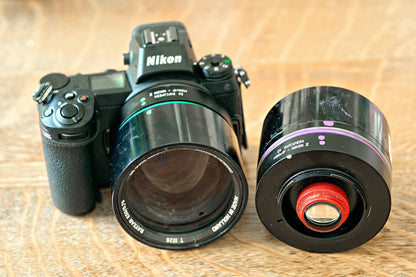 M80x1 female thread to Nikon Z camera mount adapter