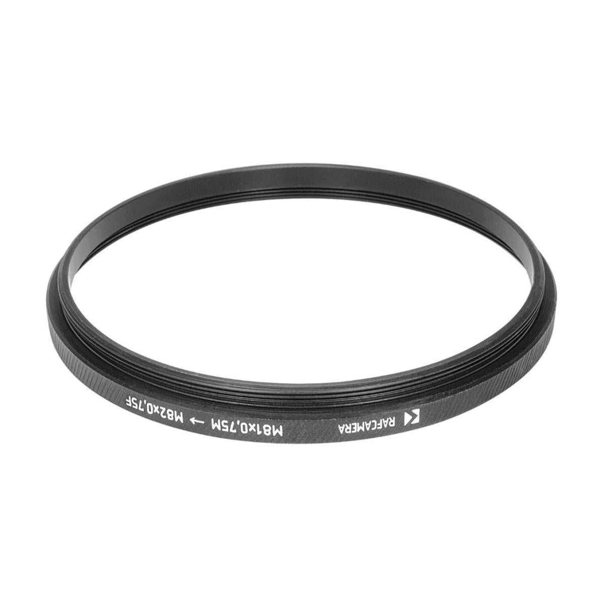 M81x0.75 male to M82x0.75 female thread adapter for Philips SK 100mm F/1.5 lens