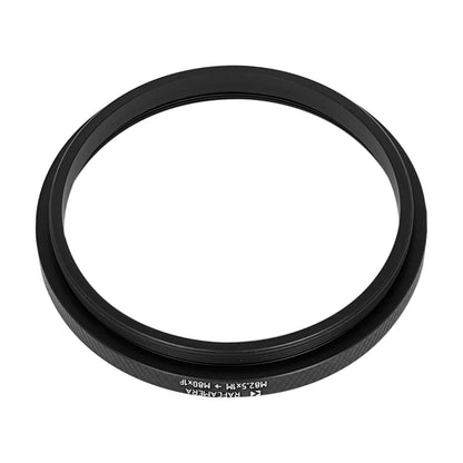 M82.5 male to 80x1 female thread adapter