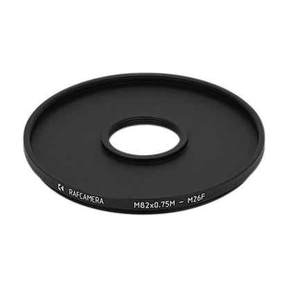M82x0.75 male to M26x0.75 female thread adapter