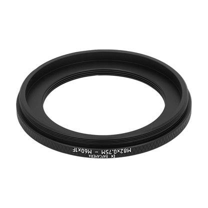 M82x0.75 male to M60x1 female thread adapter