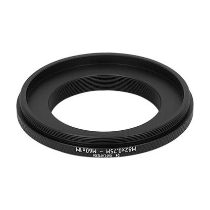 M82x0.75 male to M60x1 male thread adapter
