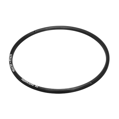 M82x0.75 male to M77x0.75 female step-down ring (filter thread adapter), flat