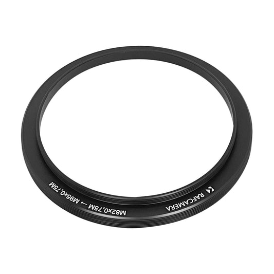 M82x0.75 male to M95x0.75 male thread adapter