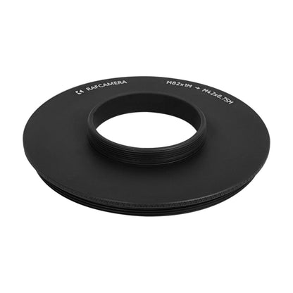 M82x1 male to M42x0.75 (T2) male thread adapter