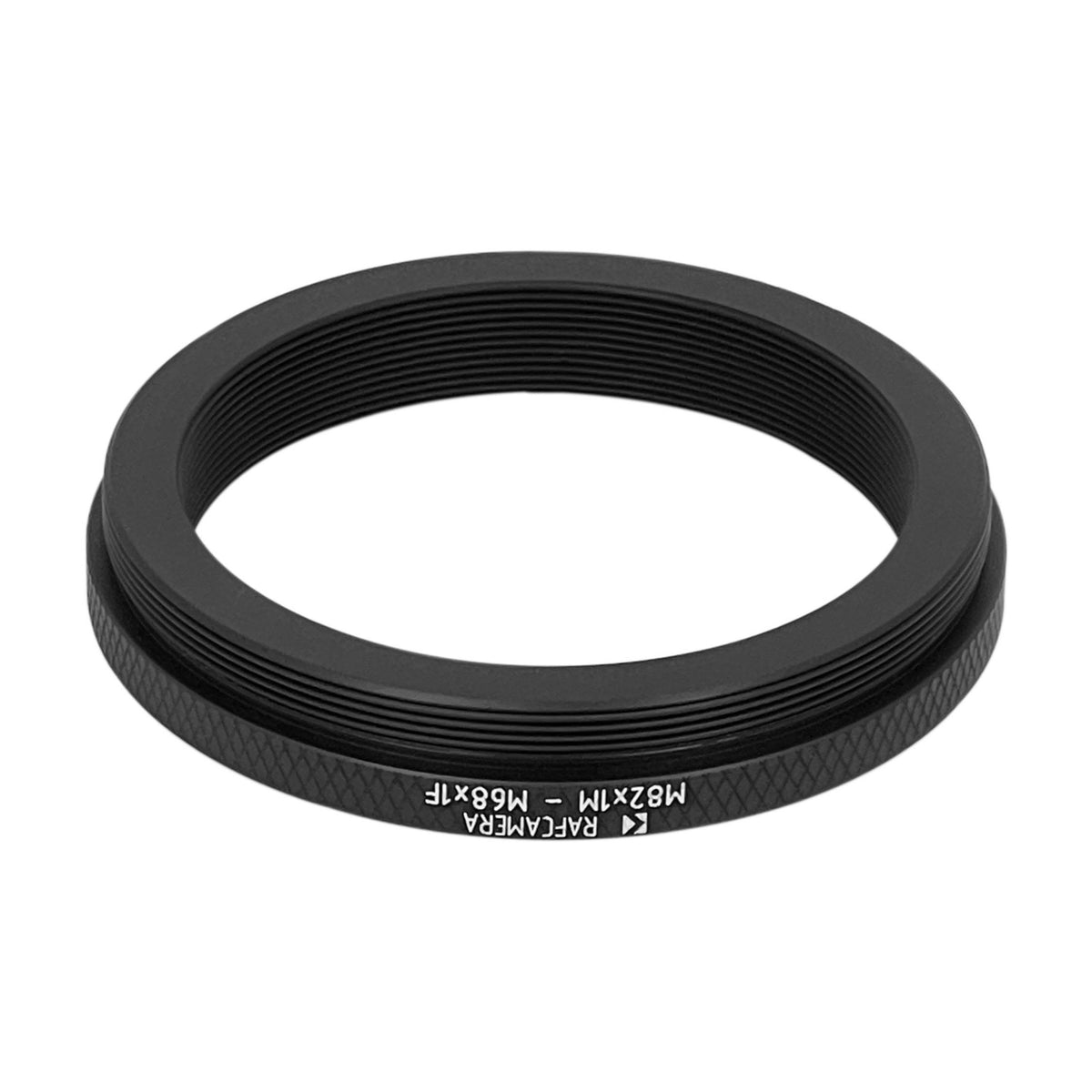 M82x1 male to M68x1 female thread adapter