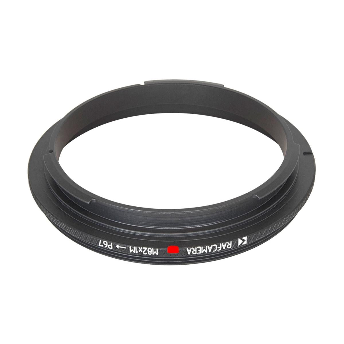 M82x1 male thread to Pentax 67 camera mount adapter