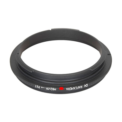 M82x1 male thread to Pentax 67 camera mount adapter