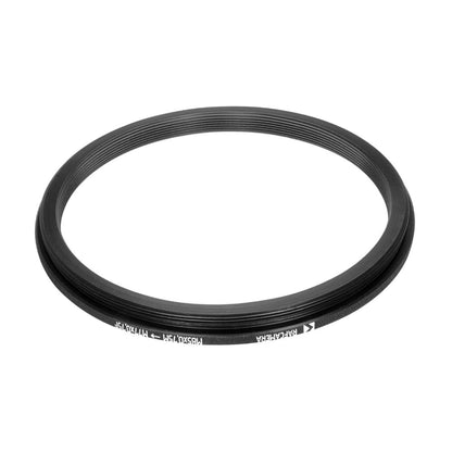 M85x0.75 male to M77x0.75 female thread adapter (85mm to 77mm step-down ring)