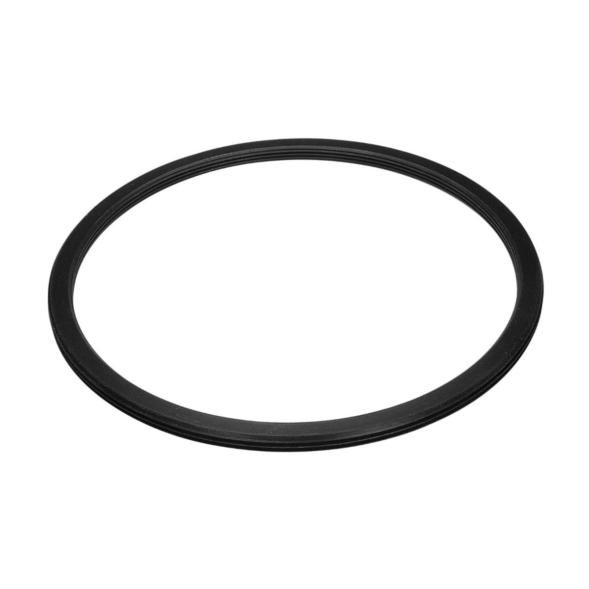 M85x1 male to M77x0.75 female thread adapter (filter step-down ring), flangeless