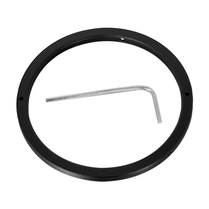 M86x0.75 male to M75x0.75 female thread adapter, flangeless