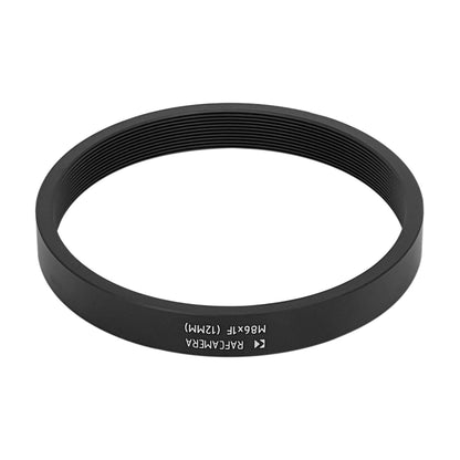 M86x1 female thread coupler (12mm long)