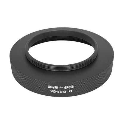 M87x1 female to M65x1 male thread adapter