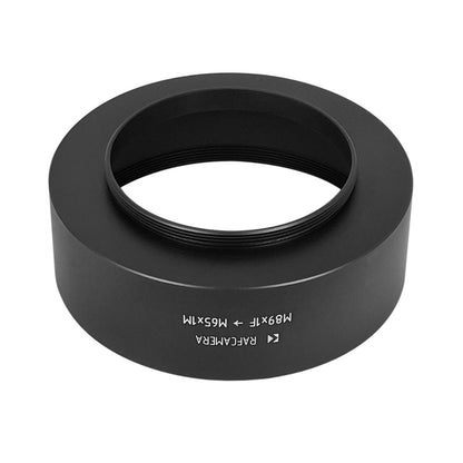 M89x1 female to M65x1 male thread adapter for Doppel Plasmat 4/270mm lens