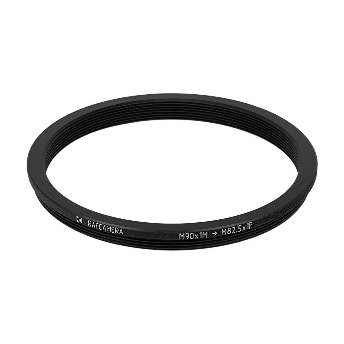 M90x1 male to M82.5x1 female thread adapter
