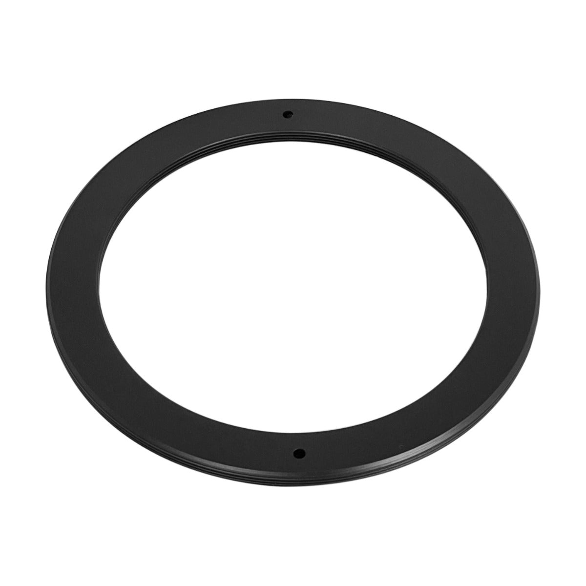 M95x0.75 male to M75x0.75 female thread adapter, flangeless