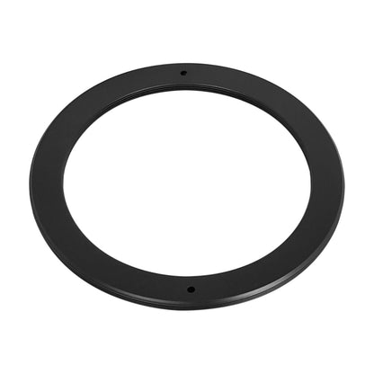 M95x0.75 male to M75x0.75 female thread adapter, flangeless