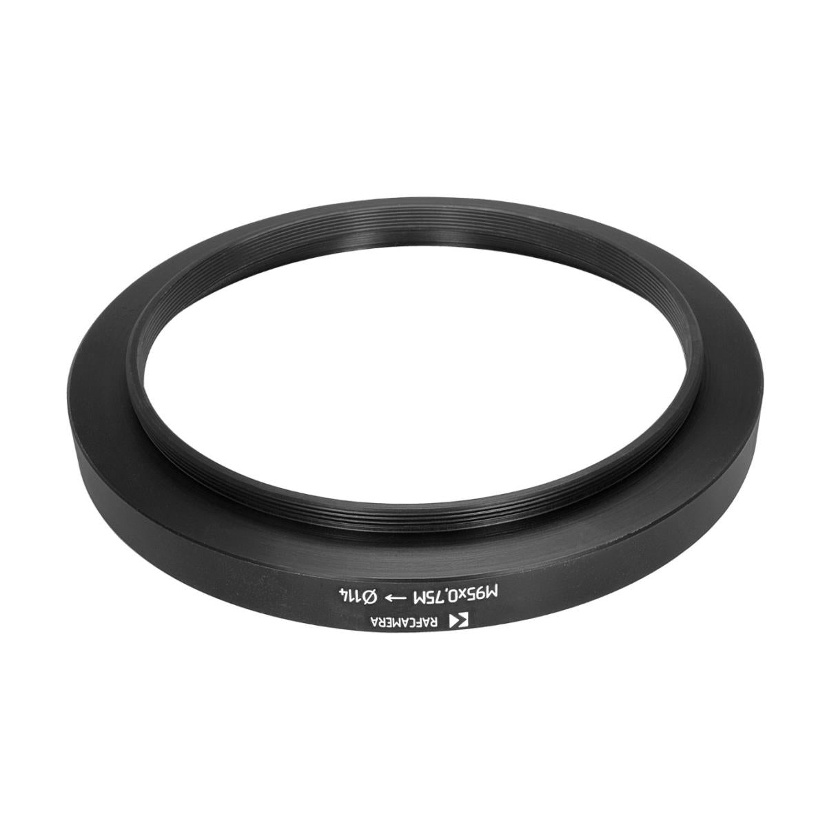 M95x0.75 male thread to 114mm outer diameter adapter