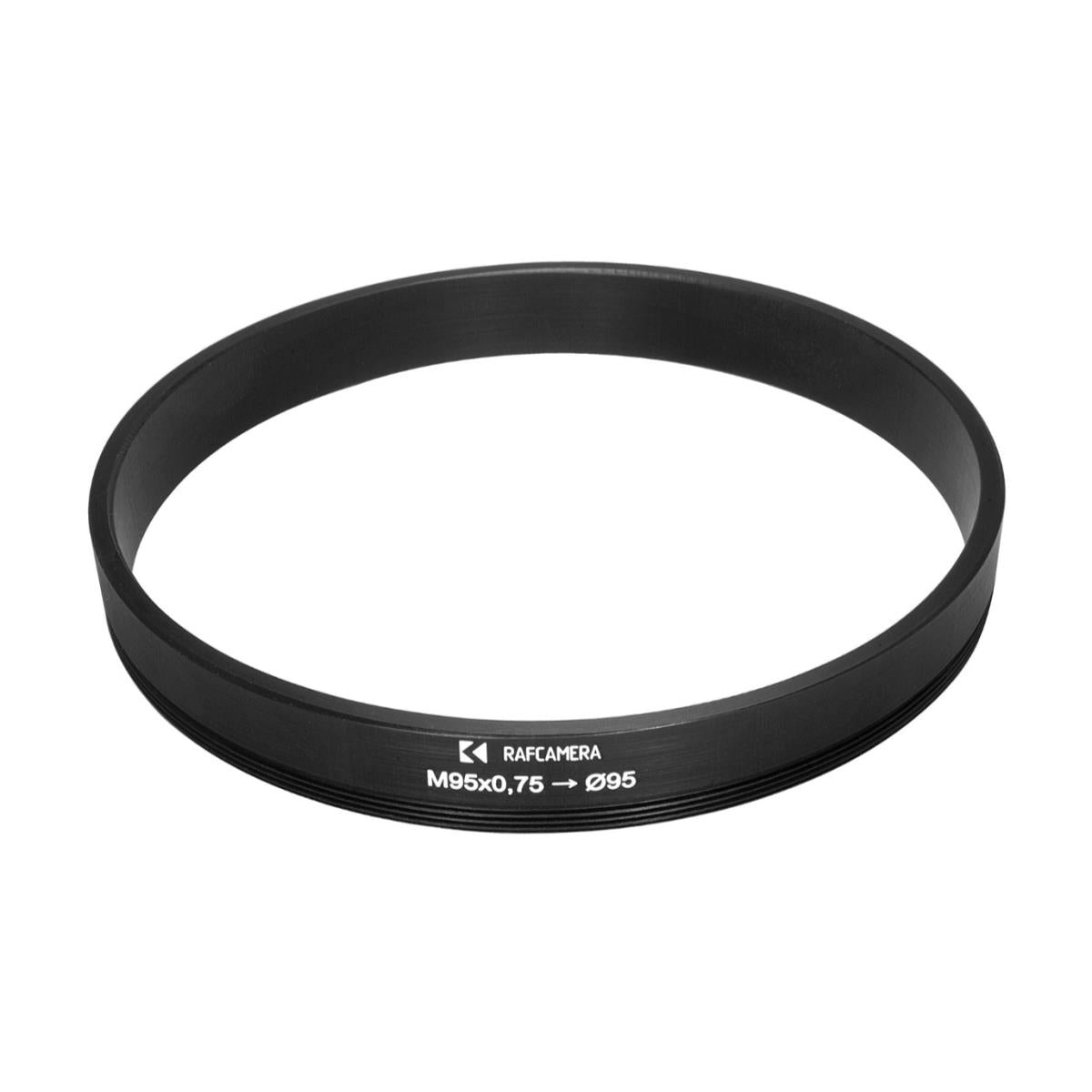 M95x0.75 male thread to 95mm front adapter