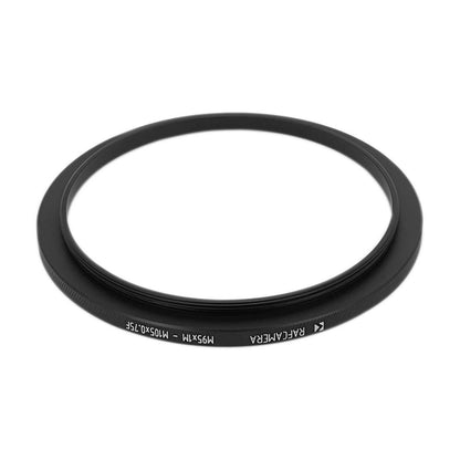 M95x1 male to M105x0.75 female thread adapter