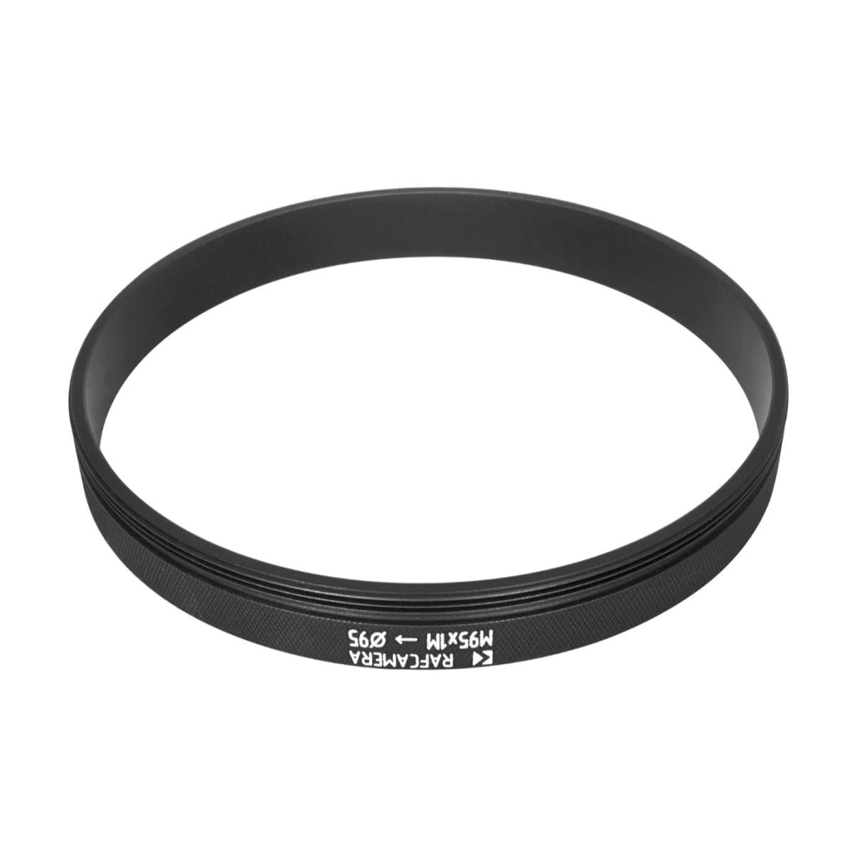 M95x1 male thread to 95mm front adapter for Iscorama 54