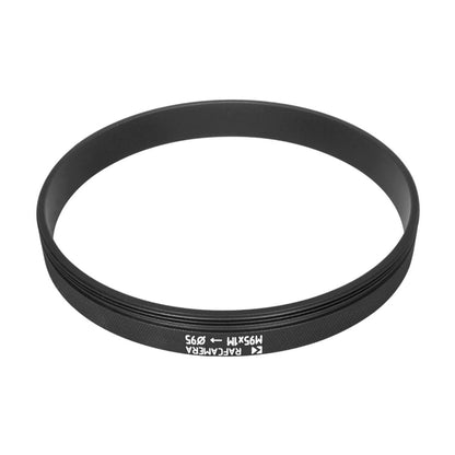 M95x1 male thread to 95mm front adapter for Iscorama 54