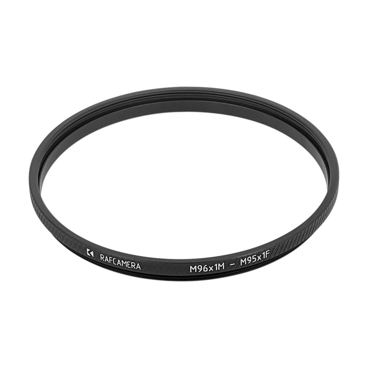 M96x1 male to M95x1 female thread adapter