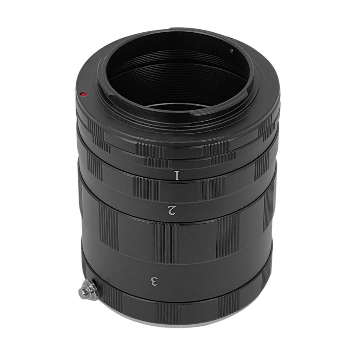 Fujifilm X-mount FX macro extension rings