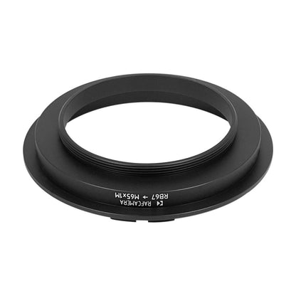 Mamiya RB67 lens to M65x1 male thread adapter